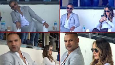 1. Shikhar Dhawan’s Surprise Appearance at Champions Trophy 2025