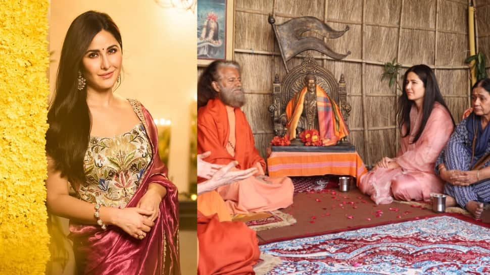 Actress Katrina Kaif Visits Maha Kumbh In Prayagraj With Mother-in-Law, See PICS