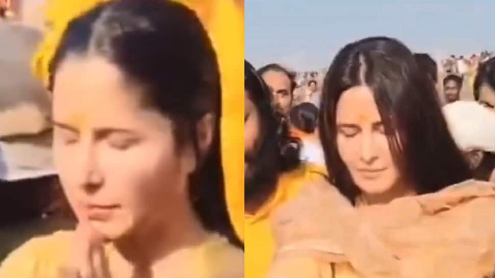 Katrina Kaif Prevents From Taking Full Dip In Mahakumbh; Netizens Call Out Her Privilege