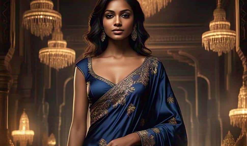 Top 4 Breathtaking Satin &amp; Silk Blend Sarees
