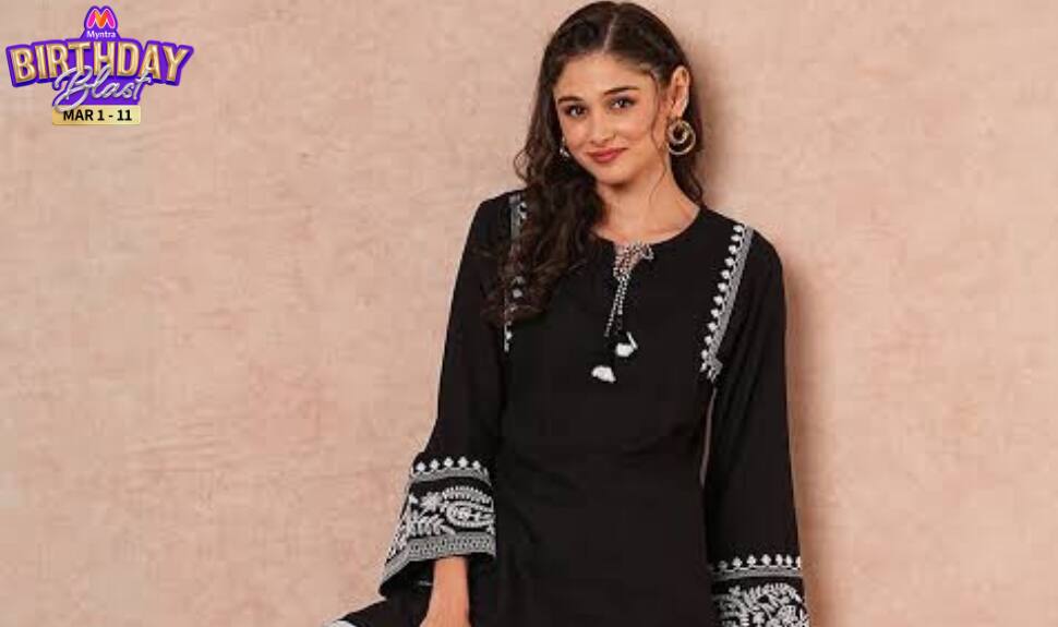 Shop Trendy Women’s Kurtis at Unbeatable Prices During Myntra Birthday Blast Sale