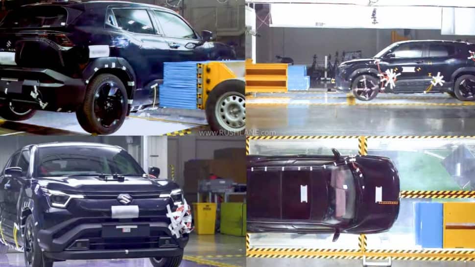 Maruti e Vitara Crash Test Images LEAKED: Will It Get A 5-Star Rating Like Dzire? Here’s What We Know! | Auto News  zeenews.india.com