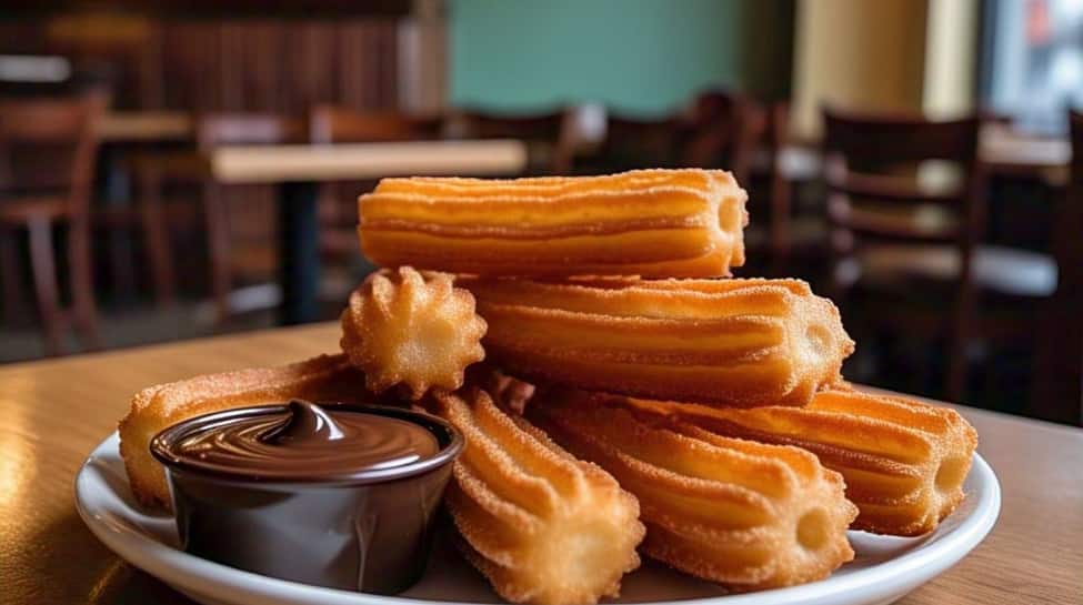 Churros with Chocolate Dip Churros with Chocolate Dip
