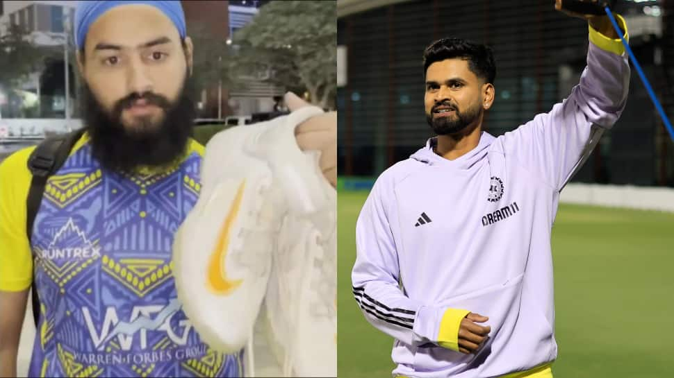 Champions Trophy 2025: Shreyas Iyer Gifts Net Bowler Jaskiran Singh A Pair Of Shoes - WATCH