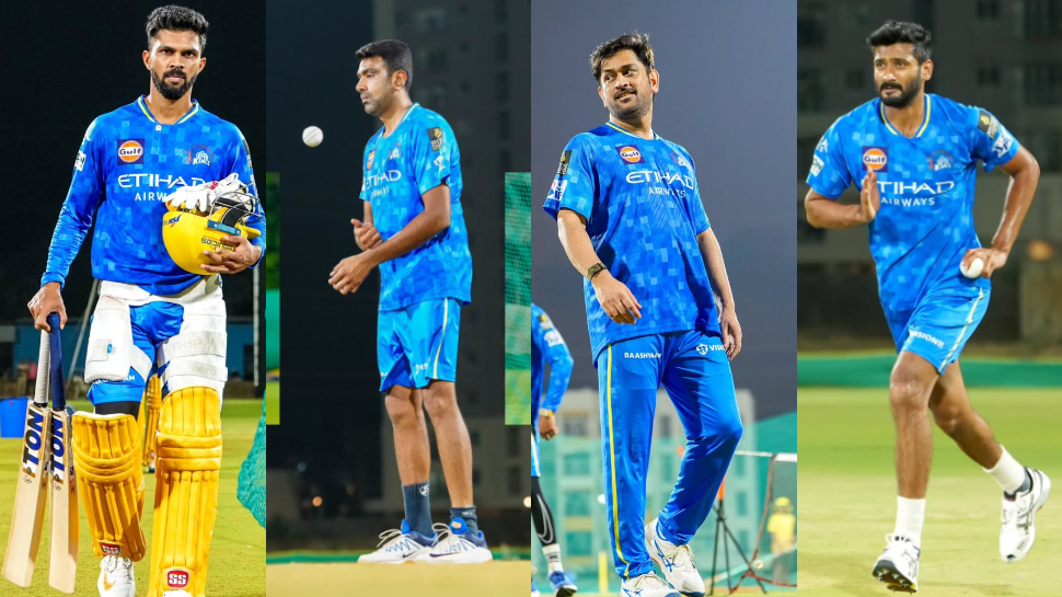 1. CSK Start Their Preparation For Of IPL 2025