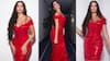 Red Latex Gown 