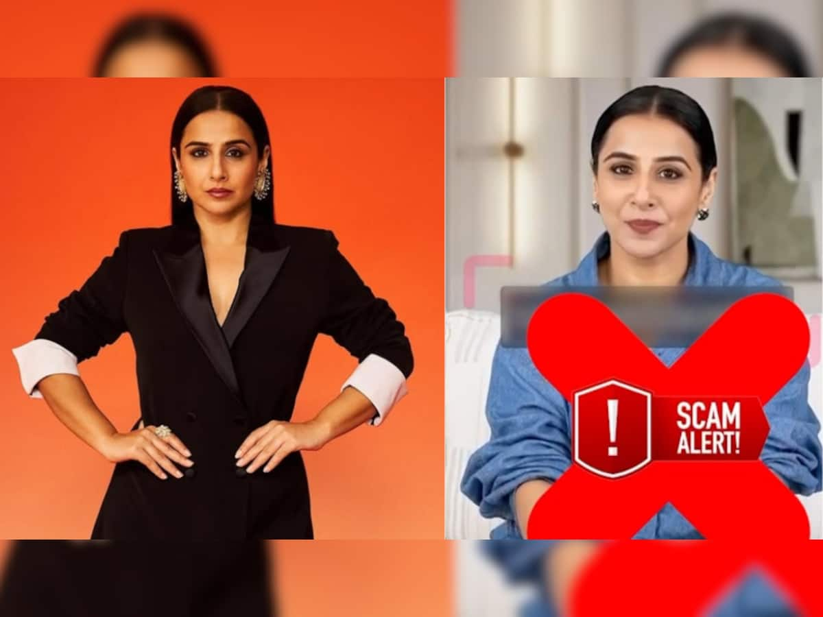 Vidya Balan Slams Fake AI Video Featuring Her, Urges Fans To Verify Before Sharing - WATCH