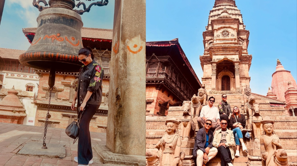Lara Dutta Embarks On A Spiritual Journey In Nepal, Visits Temples And Local Markets Lara Dutta Embarks On A Spiritual Journey In Nepal, Visits Temples And Local Markets