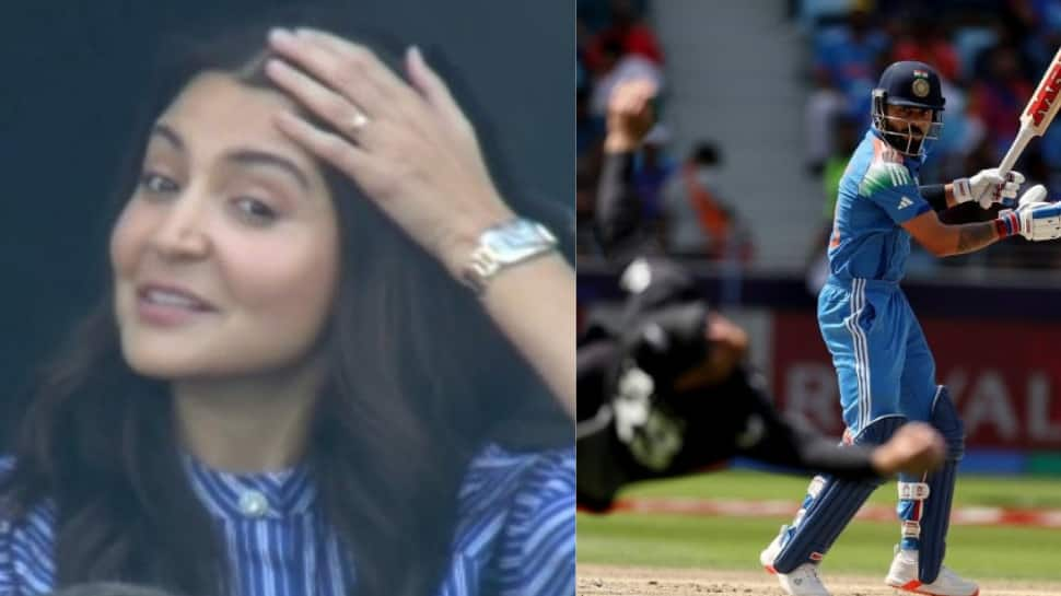 Anushka Sharma&#039;s SHOCKING Reaction After Virat Kohli&#039;s Wicket In His 300th ODI Goes Viral - WATCH