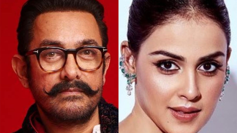 Genelia Deshmukh & Aamir Khan
