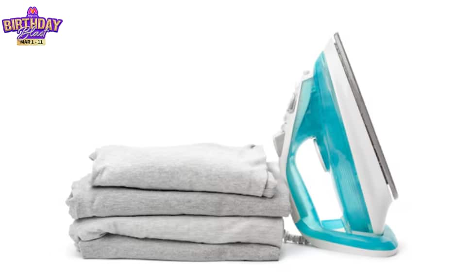 Myntra Birthday Blast Sale: Get the Best Irons at a Discount of up to 60% Myntra Birthday Blast Sale: Get the Best Irons at a Discount of up to 60%
