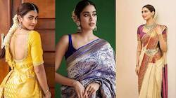 Janhvi Kapoor, Khushi To Pooja Hegde: 5 Actresses In Gorgeous Silk Sarees!