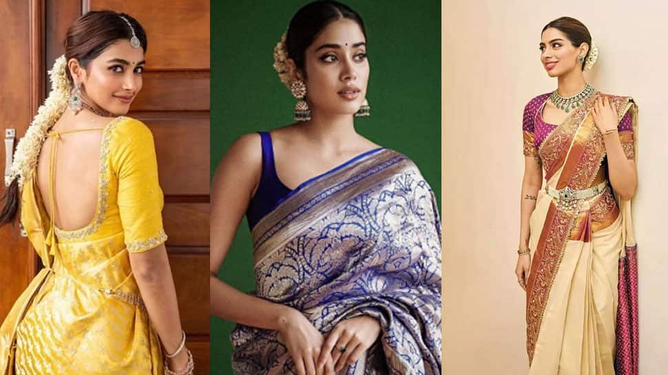 Actresses Who Stunned in Silk Sarees Actresses Who Stunned in Silk Sarees