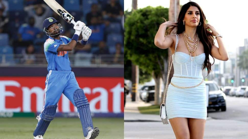 Hardik Pandya's Rumored Girlfriend Jasmin Walia Jumps With Joy After India All-Rounder Smashes A 101-Meter Six – Watch