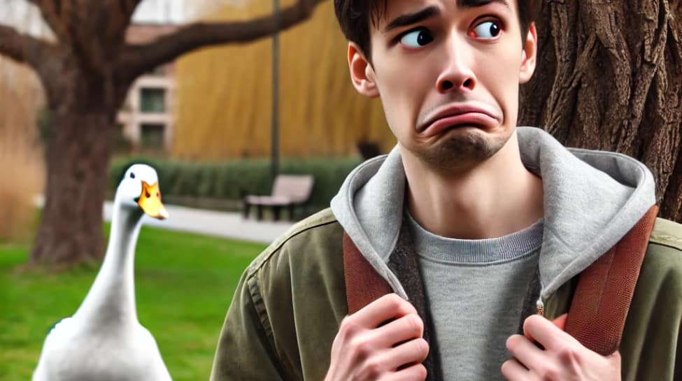 Anatidaephobia: Fear of Ducks Watching You