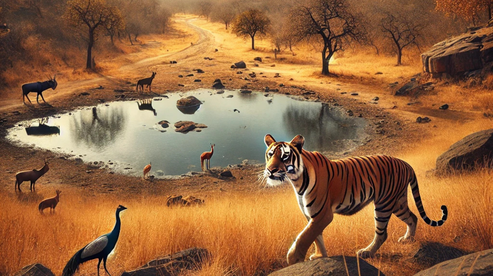 Sariska tiger reserve :