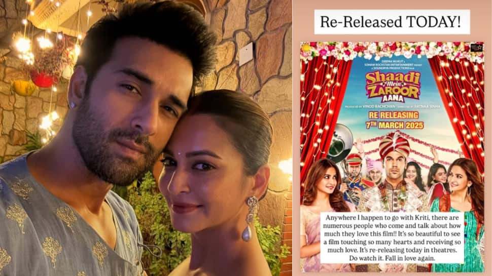 Pulkit Samrat's Shoutout To Kriti Kharbanda's Shaadi Mein Zaroor Aana: 'Touching So Many Hearts…'