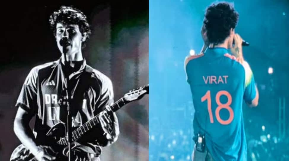 Shawn Mendes Honours Virat Kohli, Wears Team India Jersey At Mumbai Show Ahead Of Champions Trophy Final; WATCH