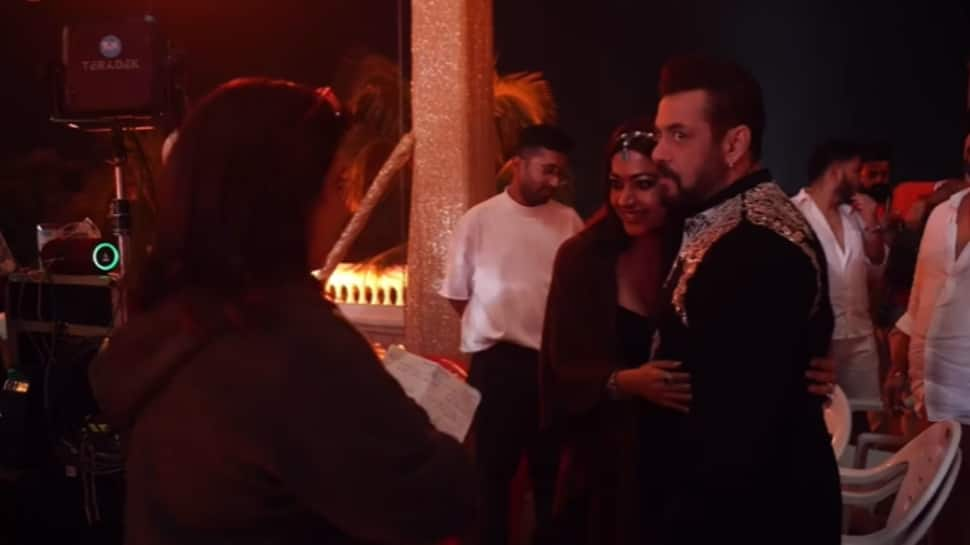 Salman Khan And Rashmika Mandanna’s Fun BTS From ‘Zohra Jabeen’ Shoot - WATCH