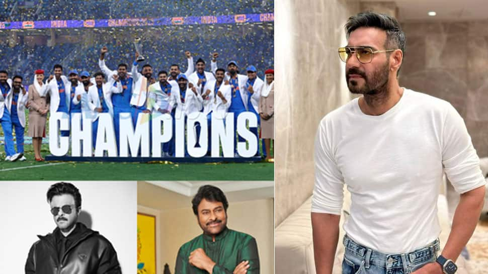 India Wins Champions Trophy: Ajay Devgn To Chiranjeevi, Celebs Throng Social Media For Wishes