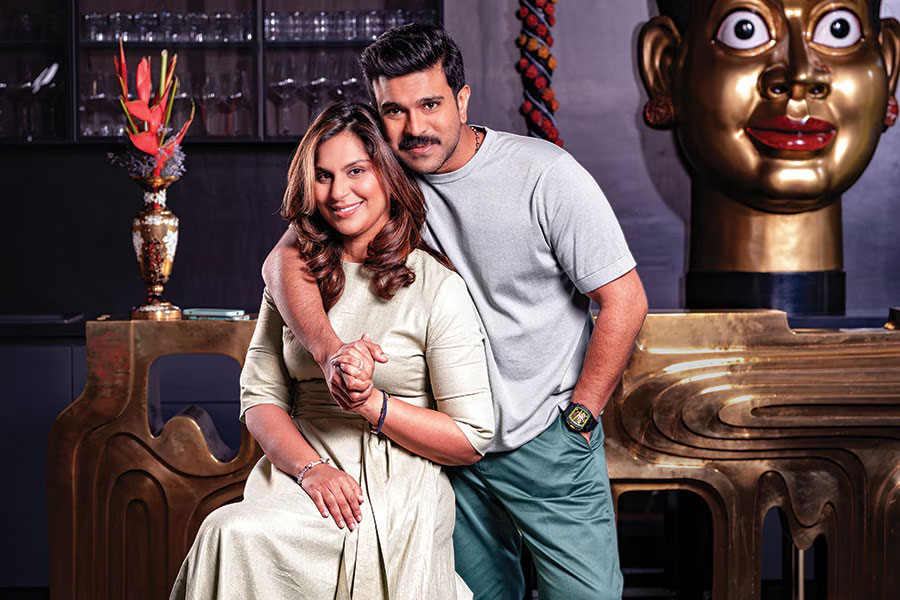 Ram Charan and Upasana Kamineni