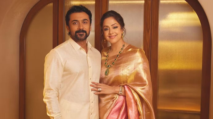 Suriya and Jyothika
