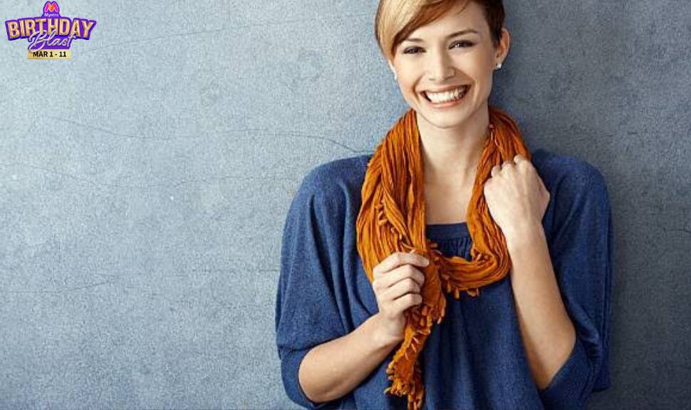 Women’s Scarves: Elevate Your Style with Myntra Birthday Blast Sale 
