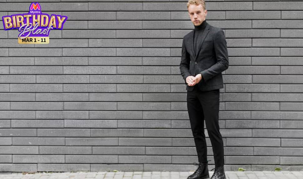 Myntra Birthday Blast: Upgrade Your Closet with Luxury Men's Trousers