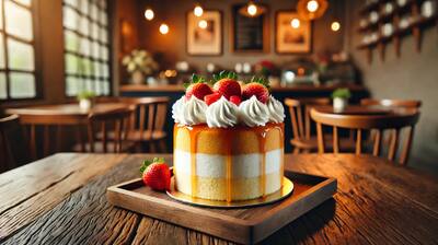Tres Leches Cake: 