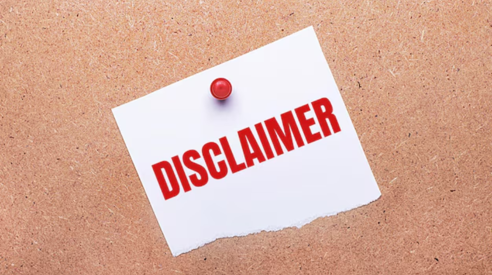 Disclaimer