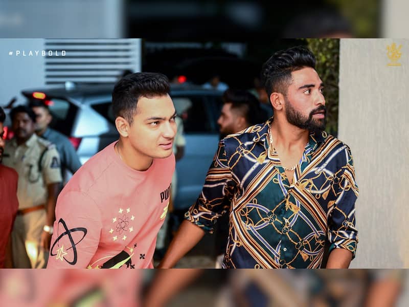 2. A Trophy Wall Showcases Siraj’s Cricketing Achievements