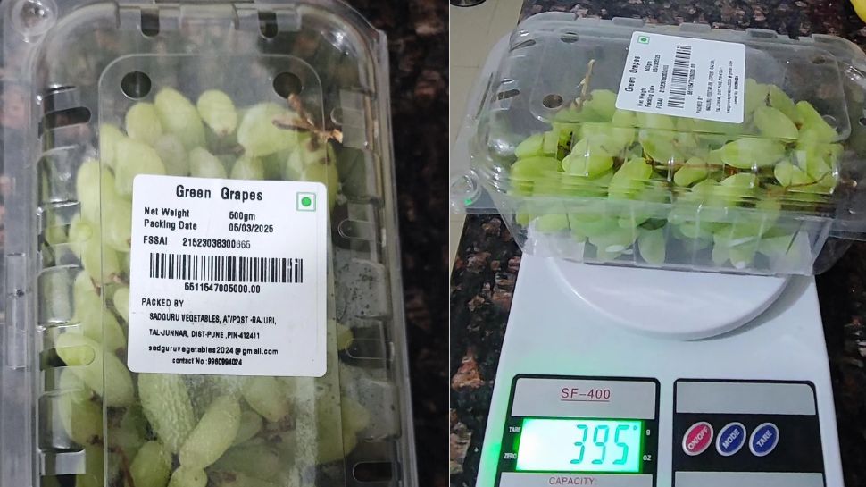Blinkit Customer Claims Weight Discrepancy In Orders – Company Responds Blinkit Customer Claims Weight Discrepancy In Orders – Company Responds