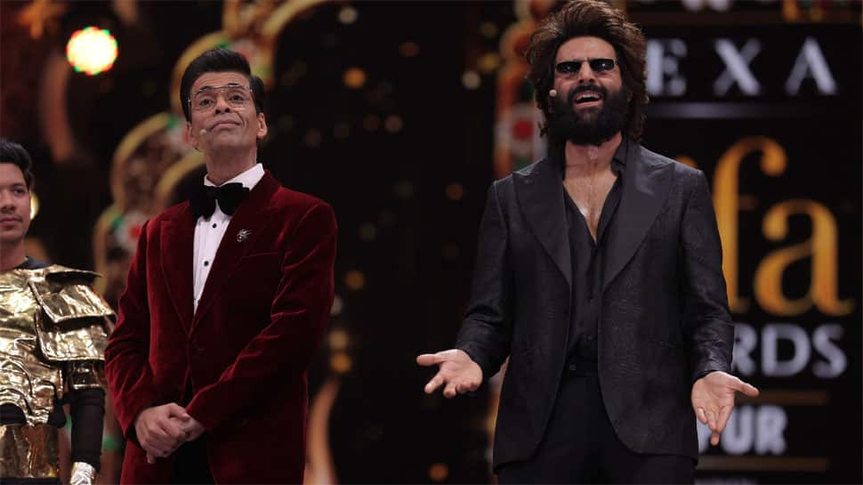 Karan Johar, Kartik Aaryan's Epic Face-Off On IIFA stage: Roast Each Other In Rap Battle