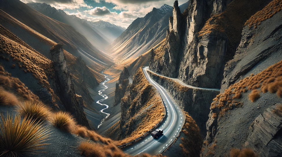 Skippers Canyon Road: