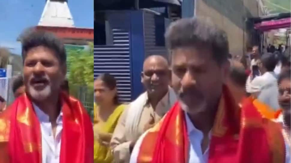 Prabhu Deva Offers Prayers At Sri Venkateswara Temple In Tirumala