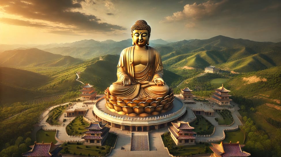 Spring Temple Buddha: