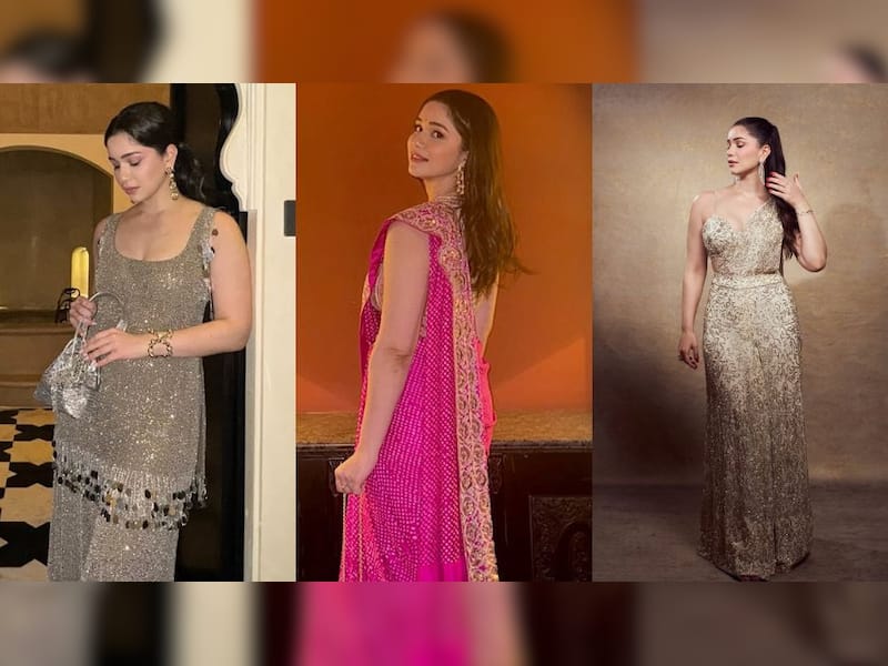 Sara Tendulkar’s Pink Saree & Golden Gown Look Breaks The