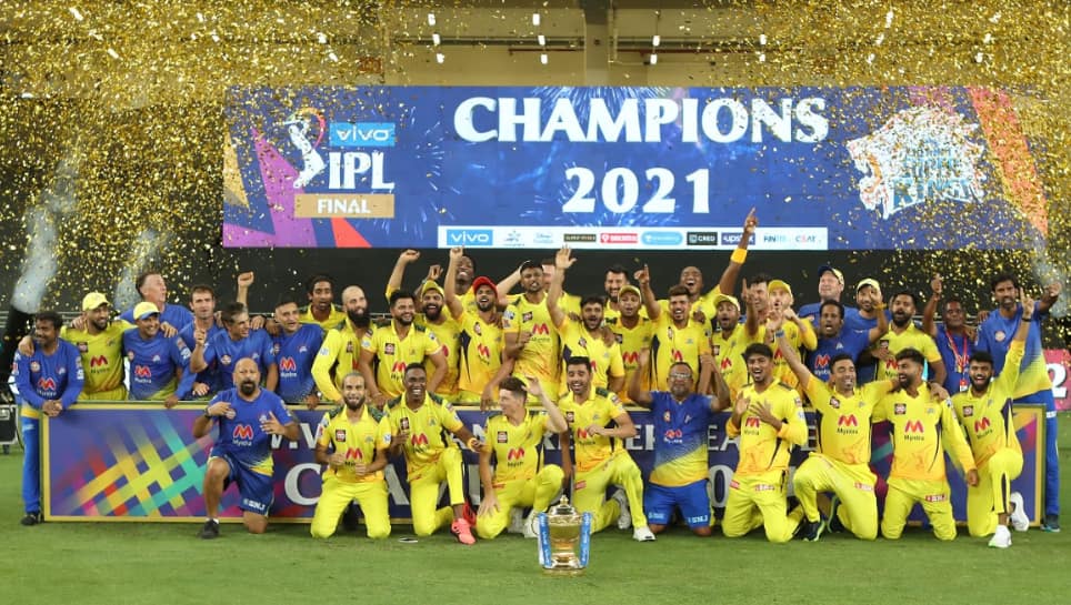 4. IPL 2021 - Fourth Title For CSK