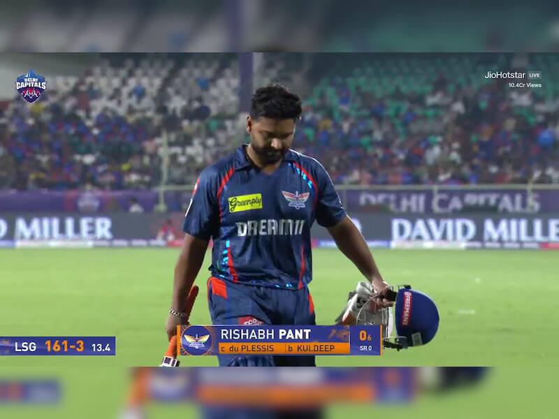 9. Rishabh Pant’s Tough Start for LSG
