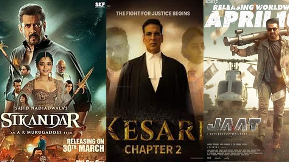 6 Upcoming Bollywood Movies Releasing In March And April 2025: Salman Khans Eid Blockbuster To Sunny Deols Masala Potboiler