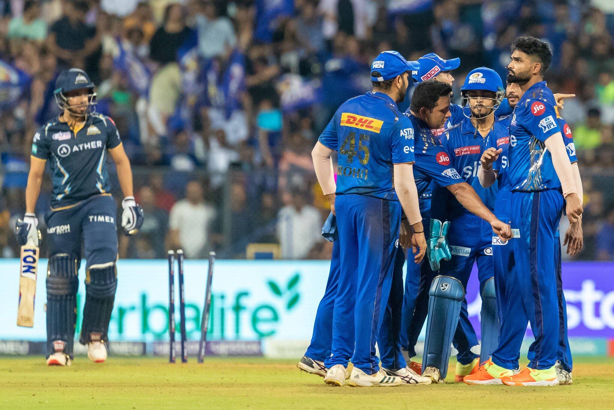 7. Mumbai Indians and Gujarat Titans Yet to Score