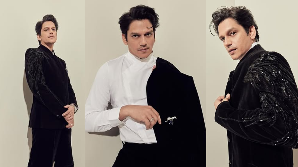 Suave in Black Bandhgala