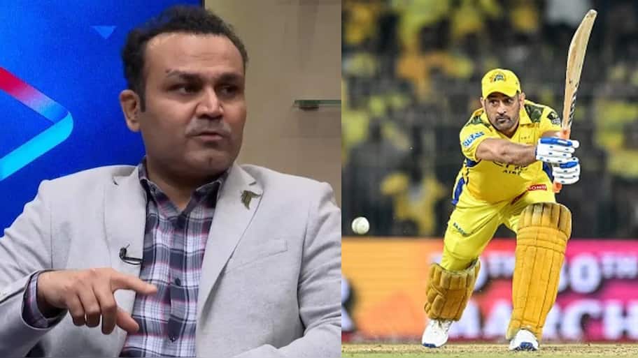 'Jaldi Aa Gaye Na': Virender Sehwag’s Witty Dig At MS Dhoni’s Batting Position In CSK vs RCB IPL Match - Watch Video