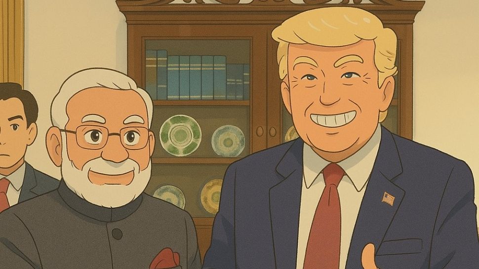 Modi Meets Donald Trump
