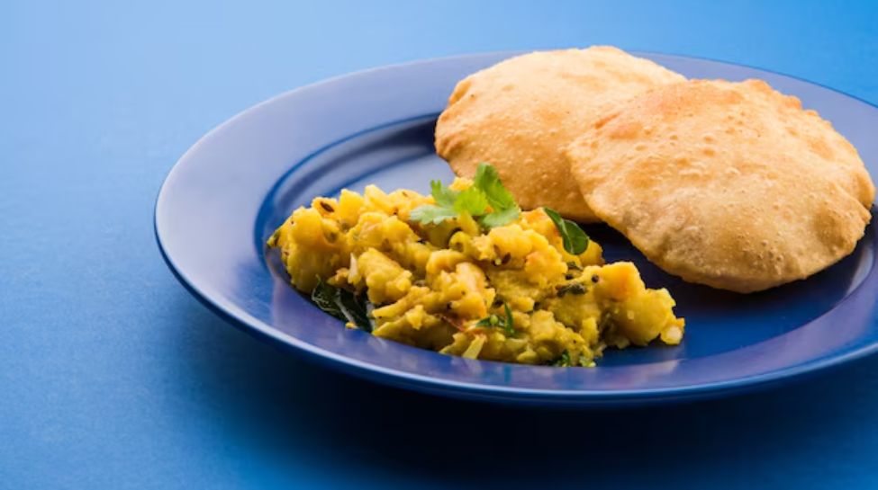 3. Batata Bhaji & Poori