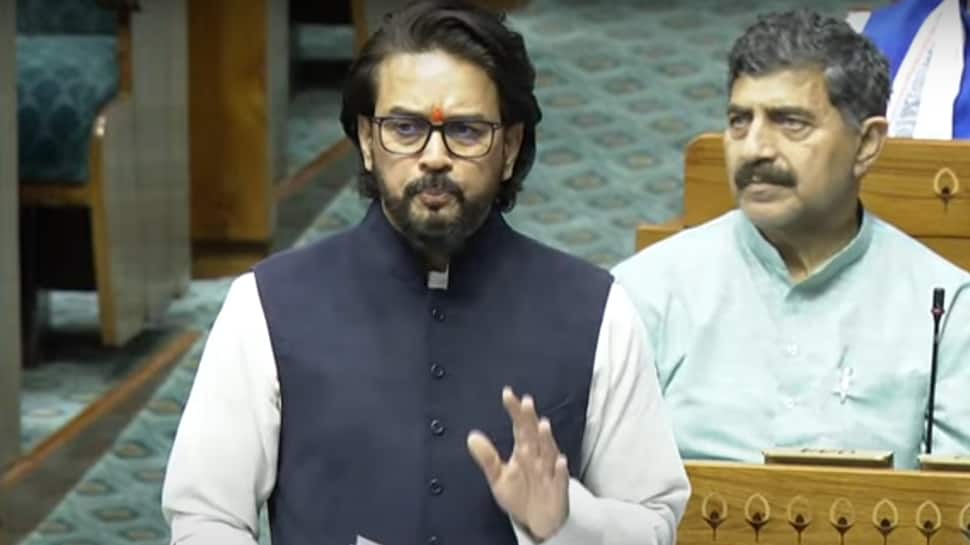 'Last Rites Of Congress....': Anurag Thakur Flays Opposition Over Waqf Bill Protest