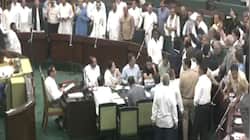 Chaos Erupts In J&K Assembly Over Waqf Act, NC MLA's Tear Bill Copies — WATCH