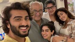 Janhvi Kapoor Joins Arjun And Anshula In Celebrating Sibling Bond