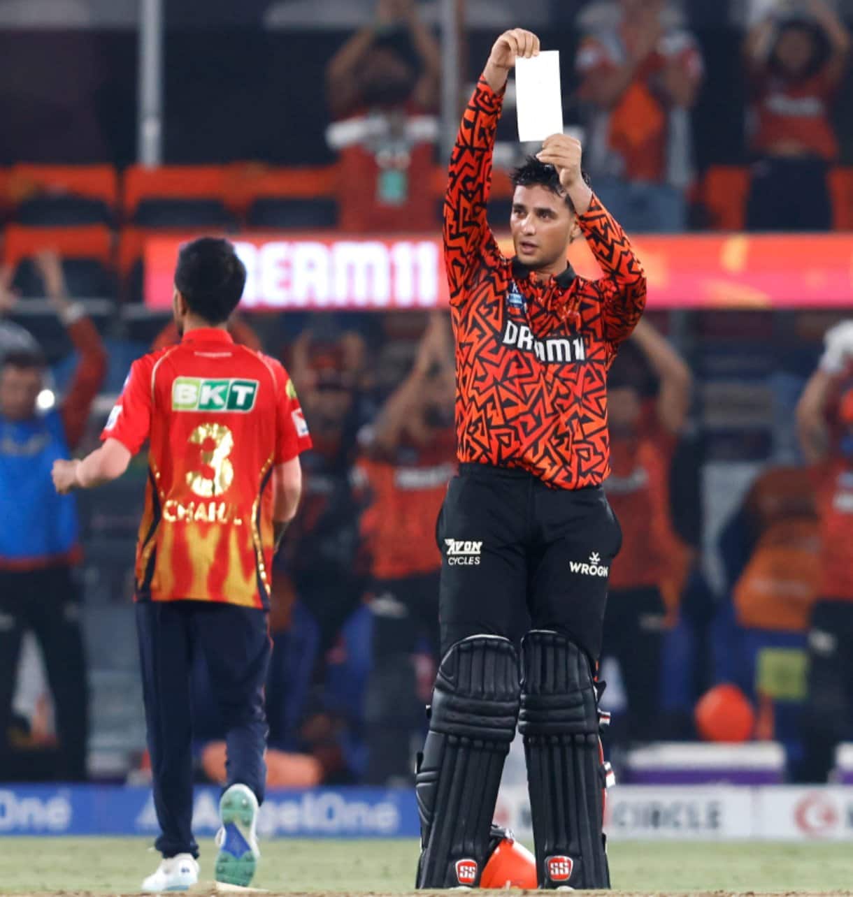 1. Abhishek Sharma Sets IPL Record for Highest Score by an Indian Batter