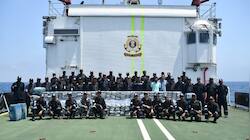 Indian Coast Guard, ATS' Massive Drug Haul Worth Rs 1800 Cr Near Gujarat Coast